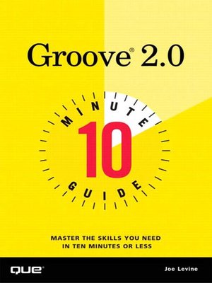 cover image of 10 Minute Guide to Groove 2.0